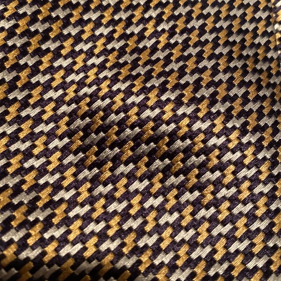 ERMENEgildoZEGNA silk tie. Made in Italy. - Picture 6 of 7